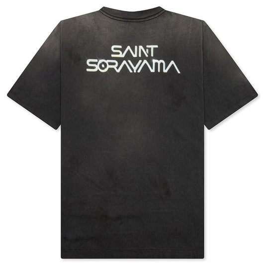 Saint M6 x Sorayama Mask S/S Tee - Black