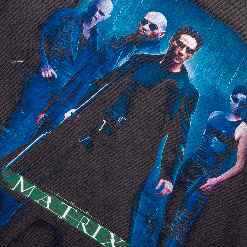 Saint M6 x The Matrix Green Logo S/S Tee - Black