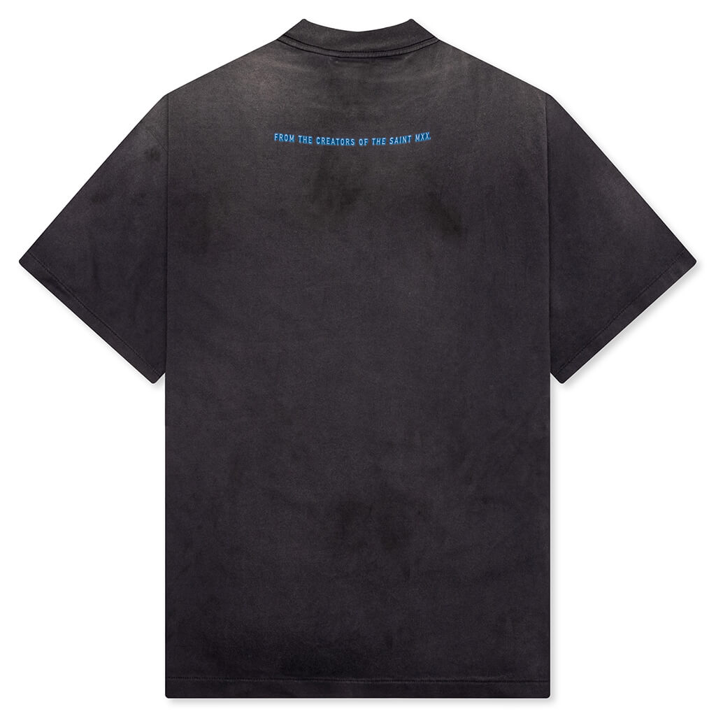 Saint M6 x The Matrix Green Logo S/S Tee - Black
