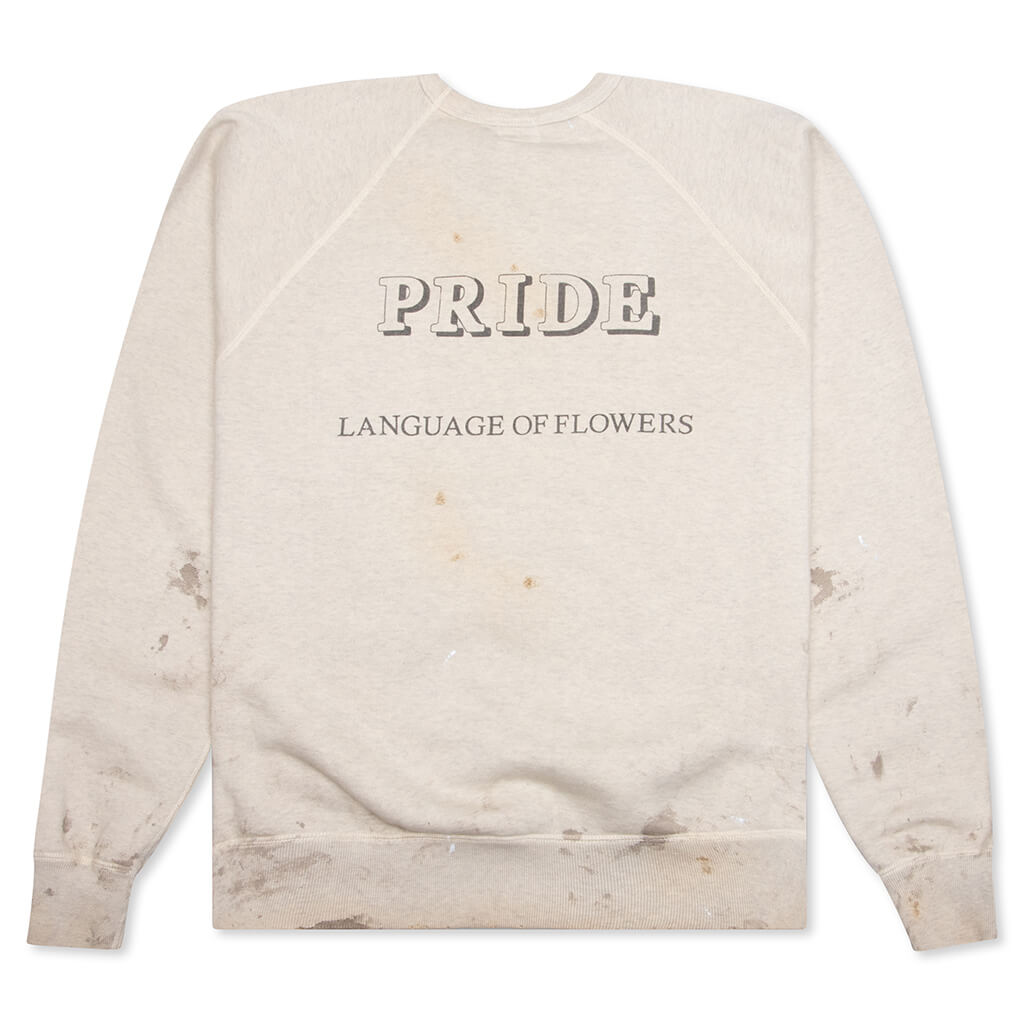 Camellia Raglan Sleeve Sweatshirt - Grey