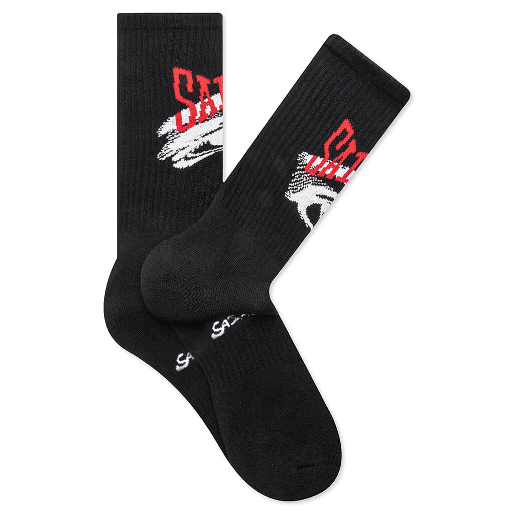 Saint Eye Socks - Black