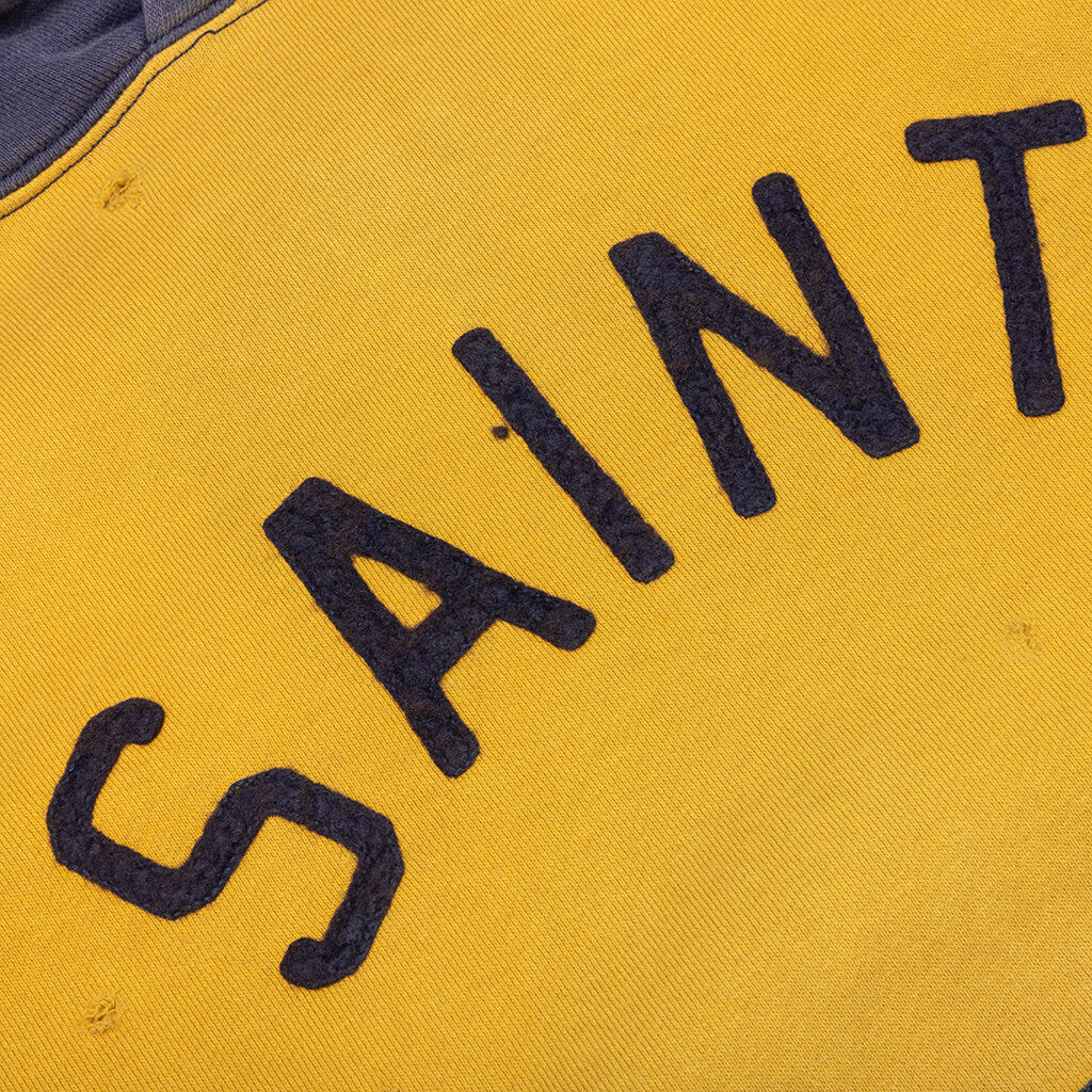 Hoodie - Yellow/Navy