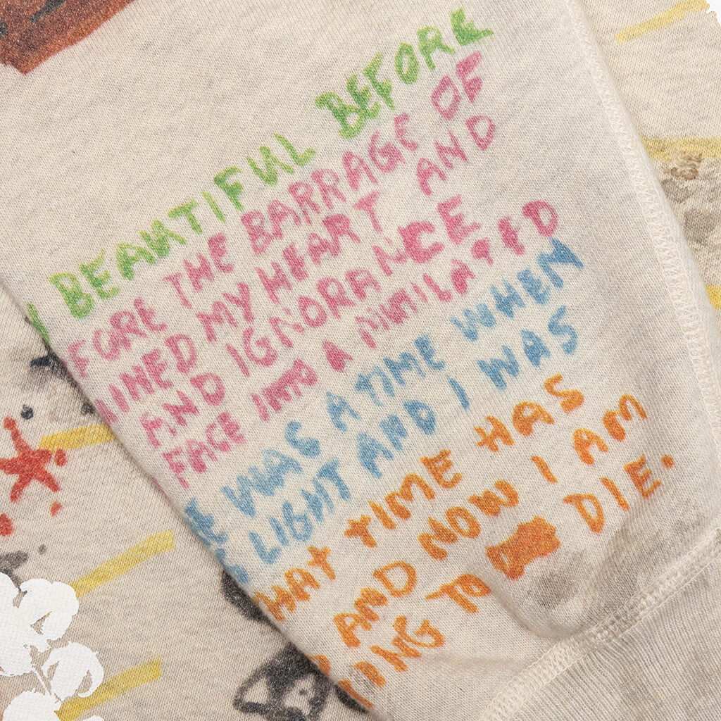 Graffiti Hoodie - Grey