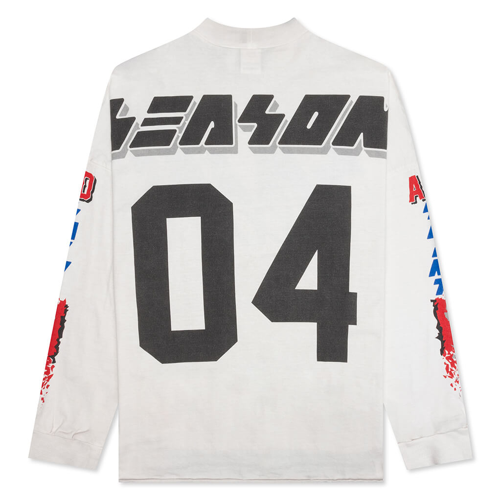 Moto L/S T-Shirt - White