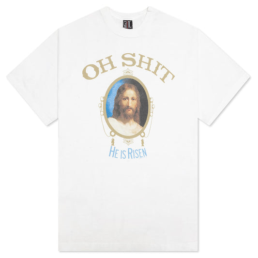 Oh Shit S/S Tee - White