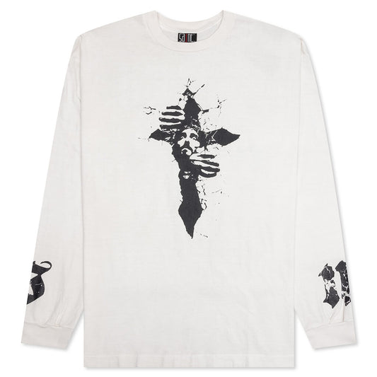 SM L/S T-Shirt - White