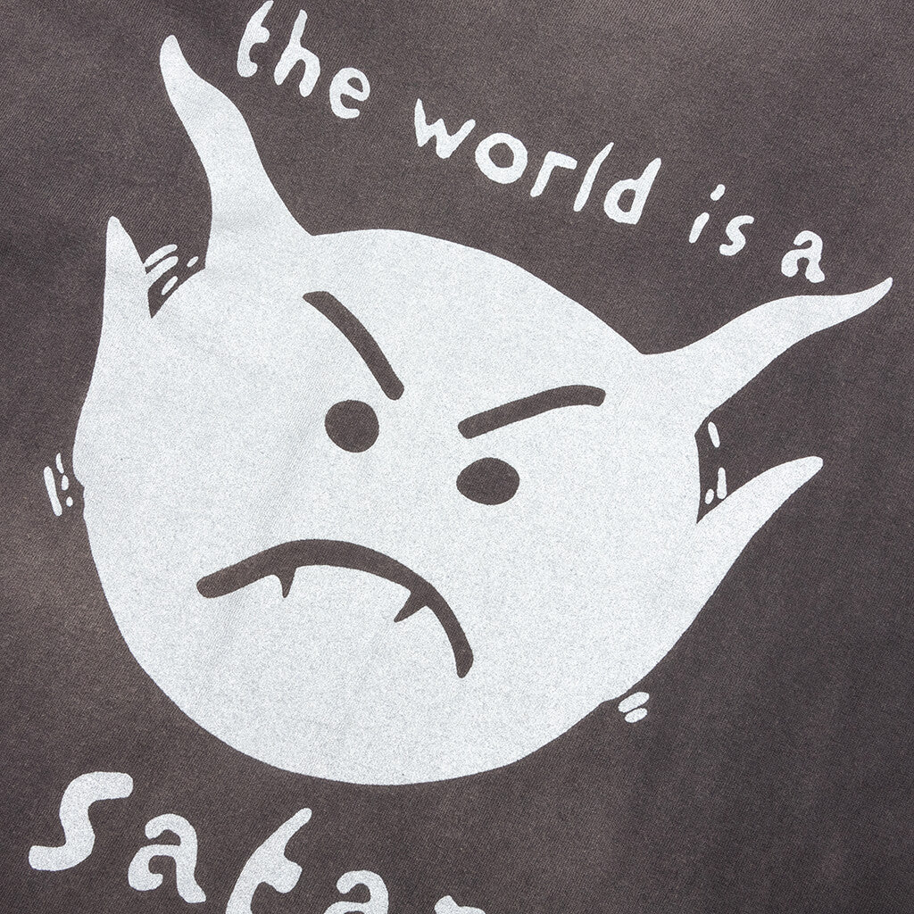 Satan L/S Tee - Black