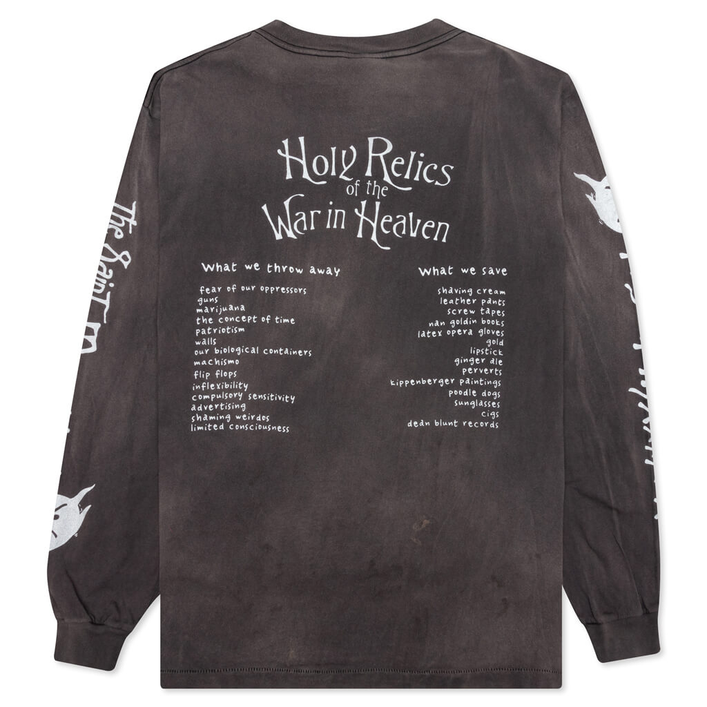 Satan L/S Tee - Black