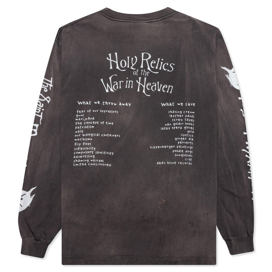 Satan L/S Tee - Black