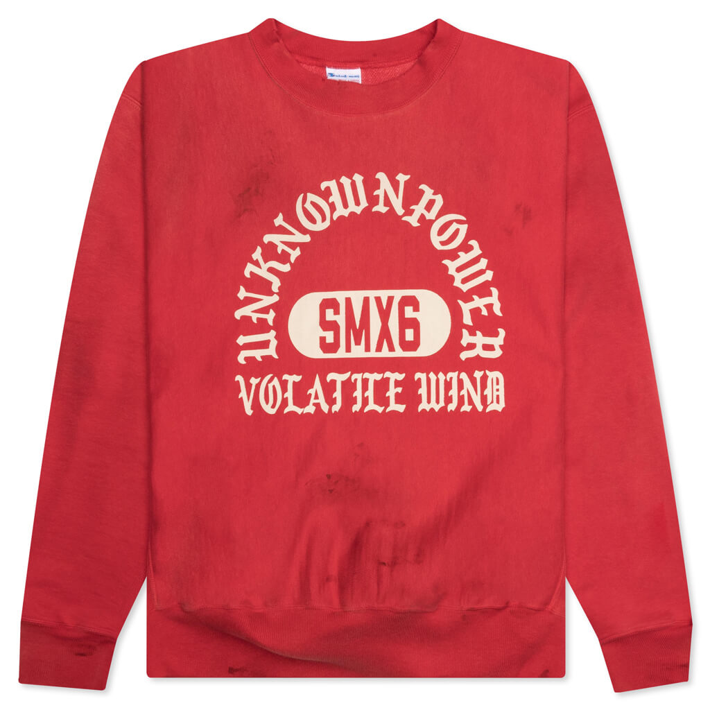 Unknown Power Crewneck - Red