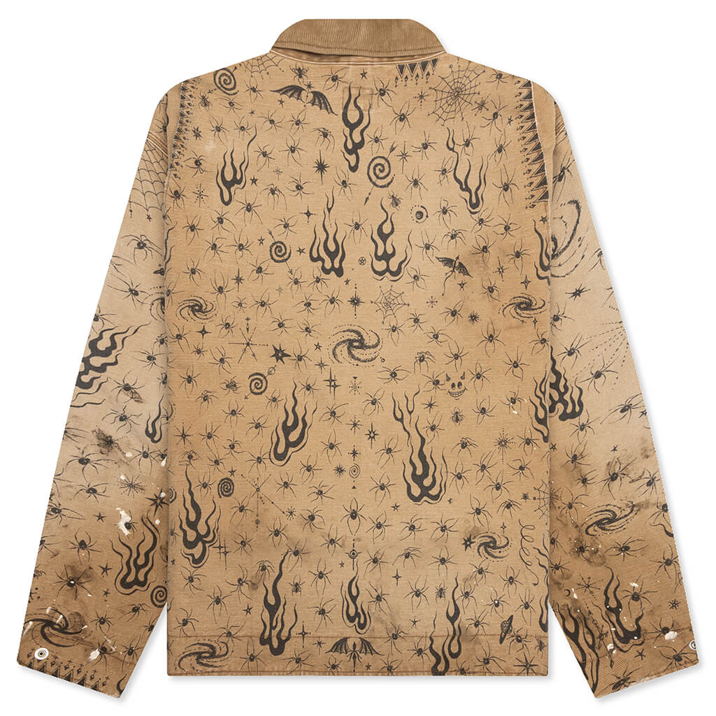 Saint Michael x Dr.Woo Mx6 Detroit Jacket - Beige