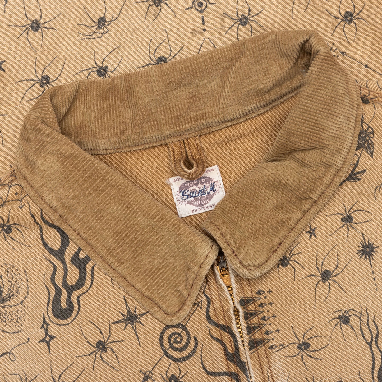 Saint Michael x Dr.Woo Mx6 Detroit Jacket - Beige