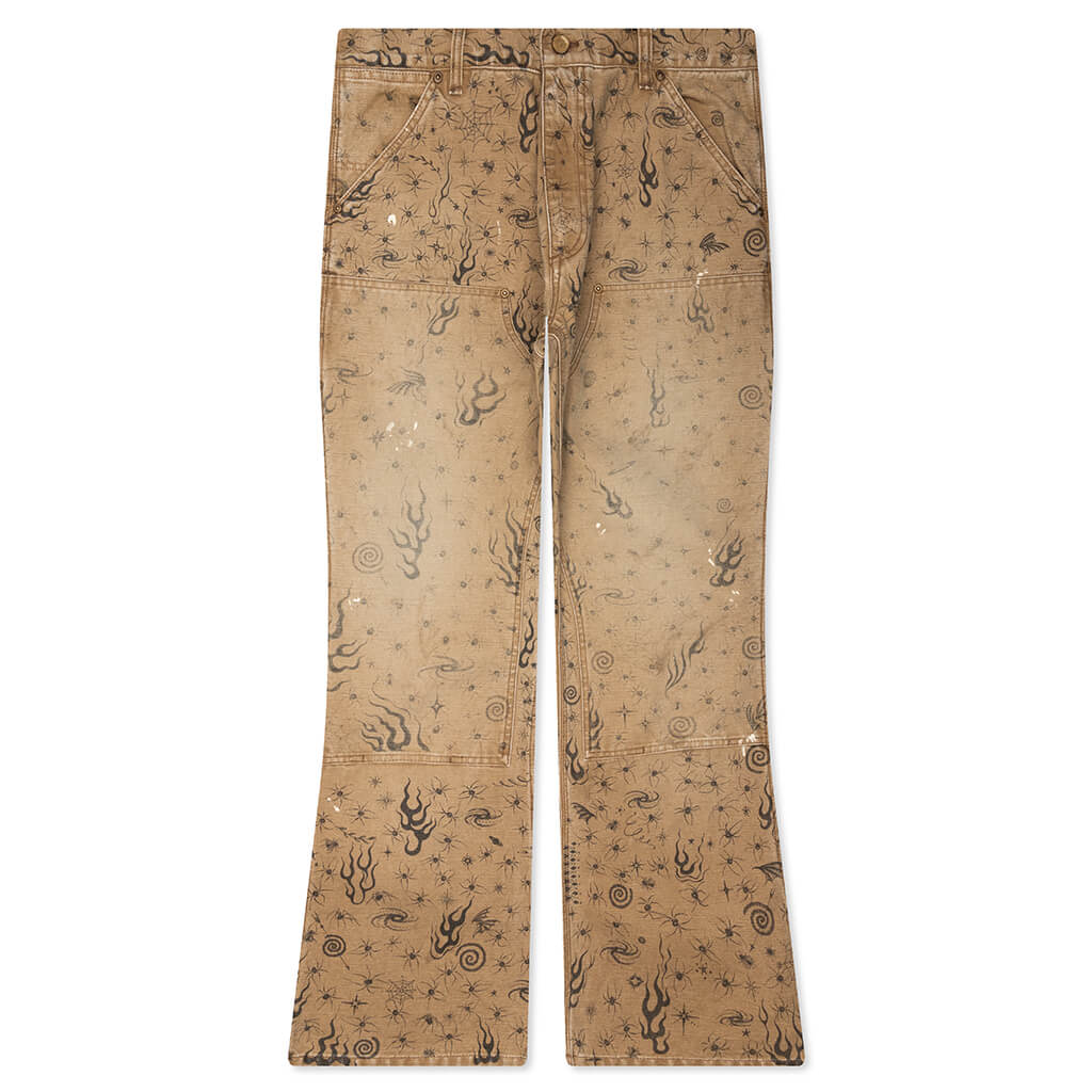 Saint Michael x Dr.Woo Mx6 Double Knee Pants - Beige