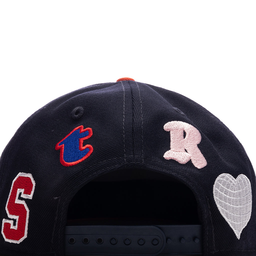 Saint Michael x New Era Mx6 H Astros Cap - Navy/Orange