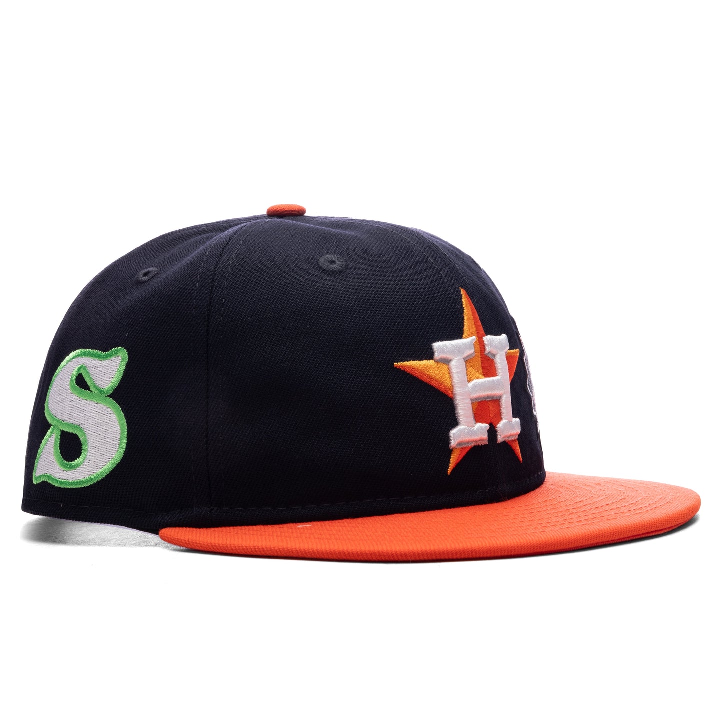 Saint Michael x New Era Mx6 H Astros Cap - Navy/Orange