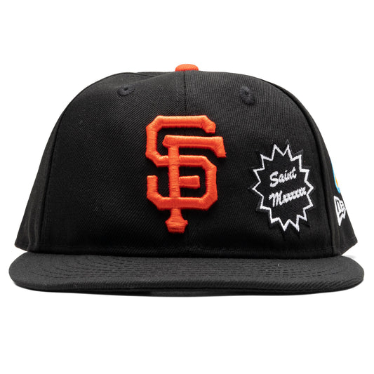 Saint Michael x New Era Mx6 SF Giants Cap - Black