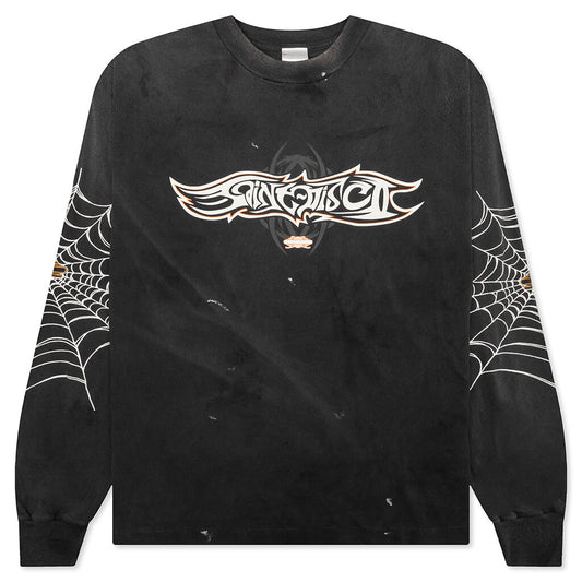 Saint Michael X Teflon Disco Mx6 Saint Disco Insanity L/S Tee - Black