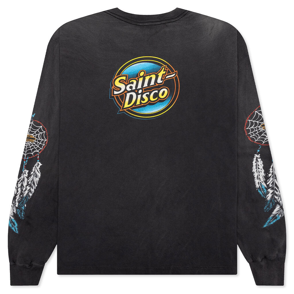 Saint Michael X Teflon Disco Mx6 Saint Disco L/S Tee - Black