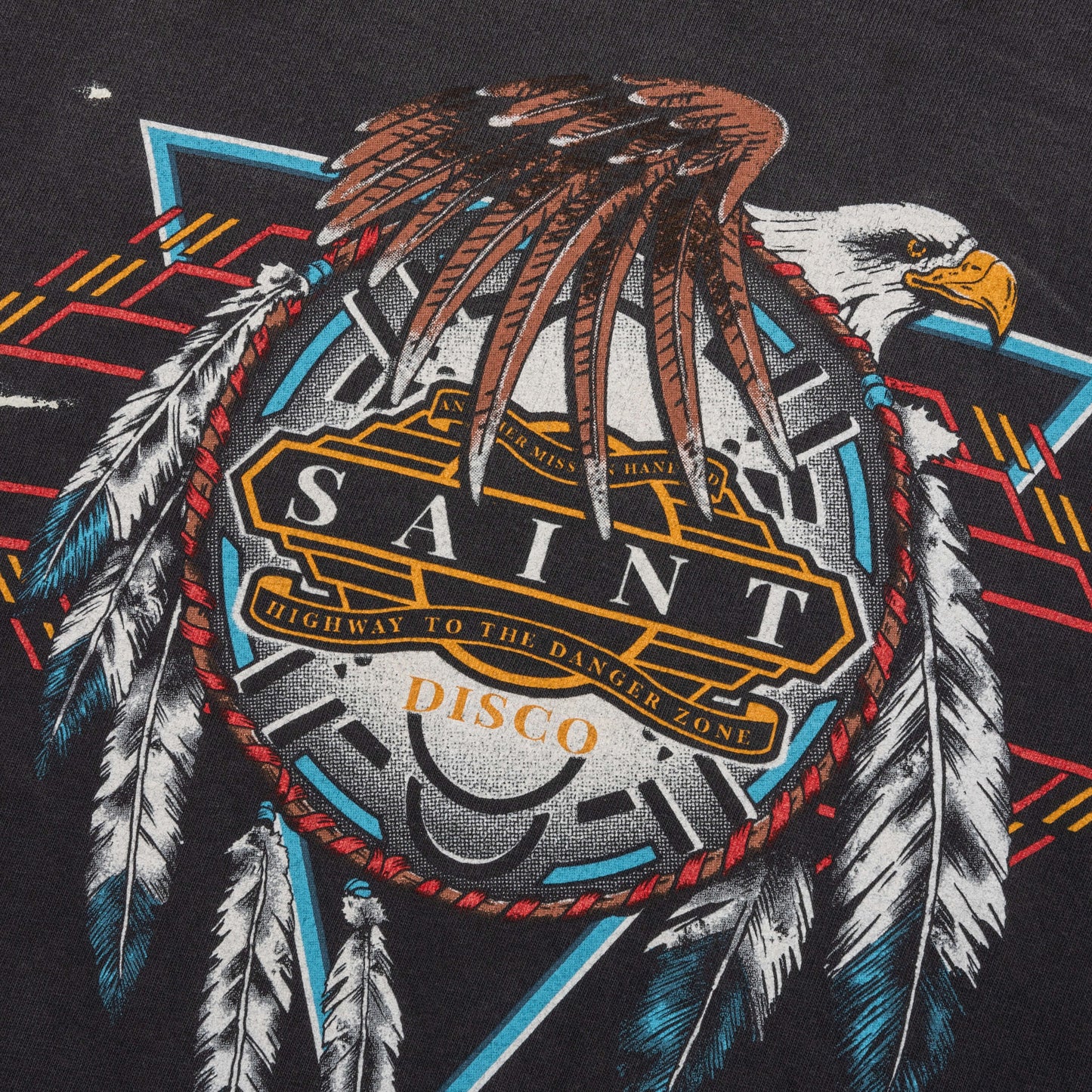 Saint Michael X Teflon Disco Mx6 Saint Disco L/S Tee - Black
