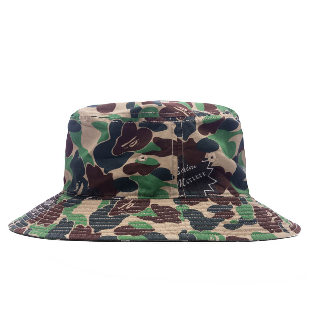 Saint Michael x A Bathing Ape Bucket Hat - Camo