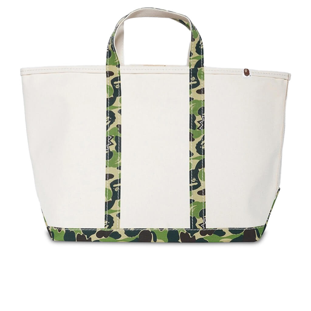 Saint Michael x A Bathing Ape Large Tote Bag - White/Camo