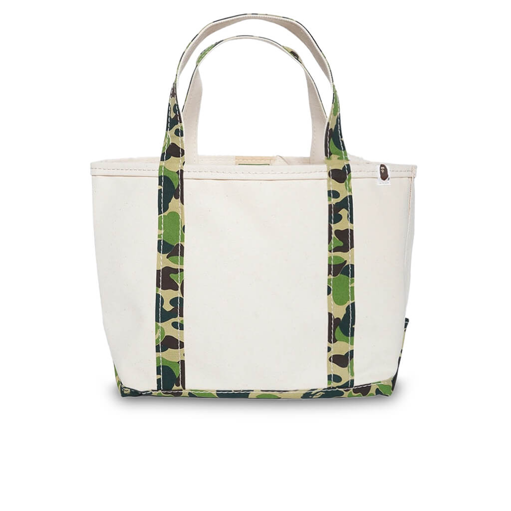 Saint Michael x A Bathing Ape Medium Tote Bag - White/Camo