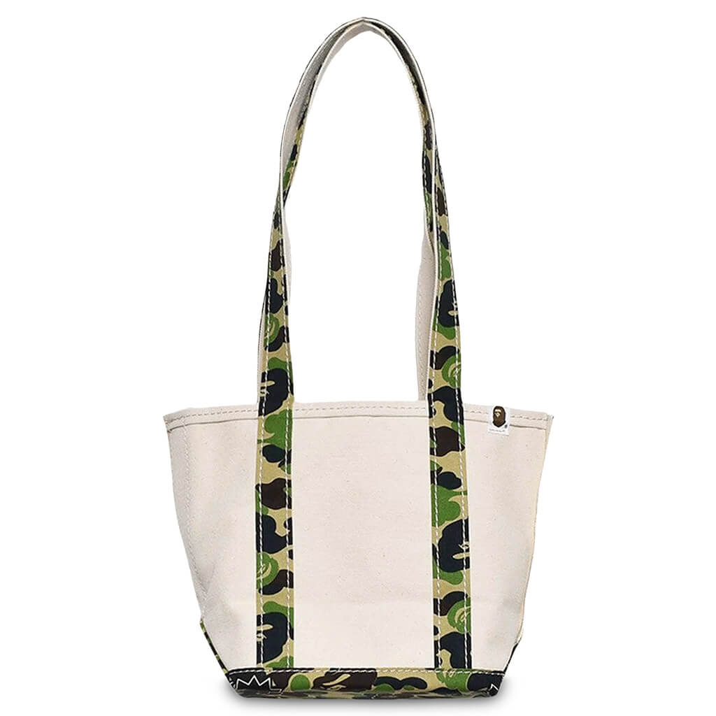 Saint Michael x A Bathing Ape Small Tote Bag - White/Camo