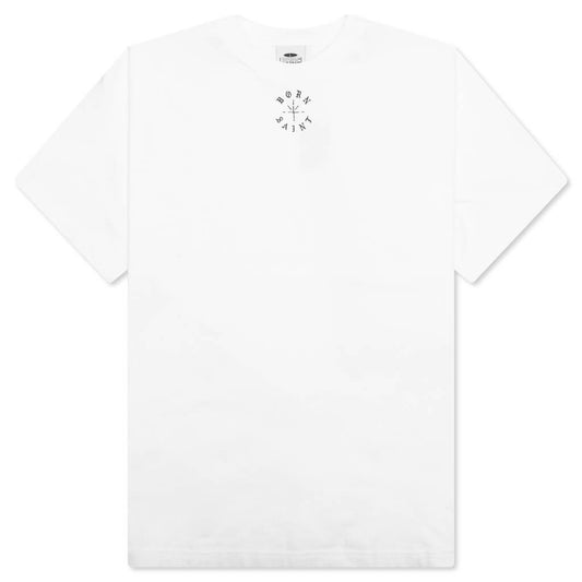 Saint Michael x Born x Raised Born Saint S/S Tee - White