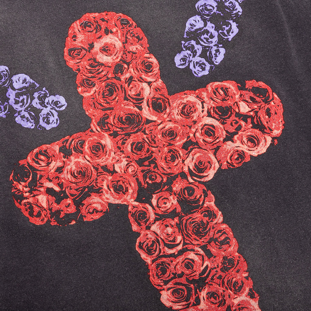 Saint Michael x Born x Raised Born Saint L/S Tee - Black
