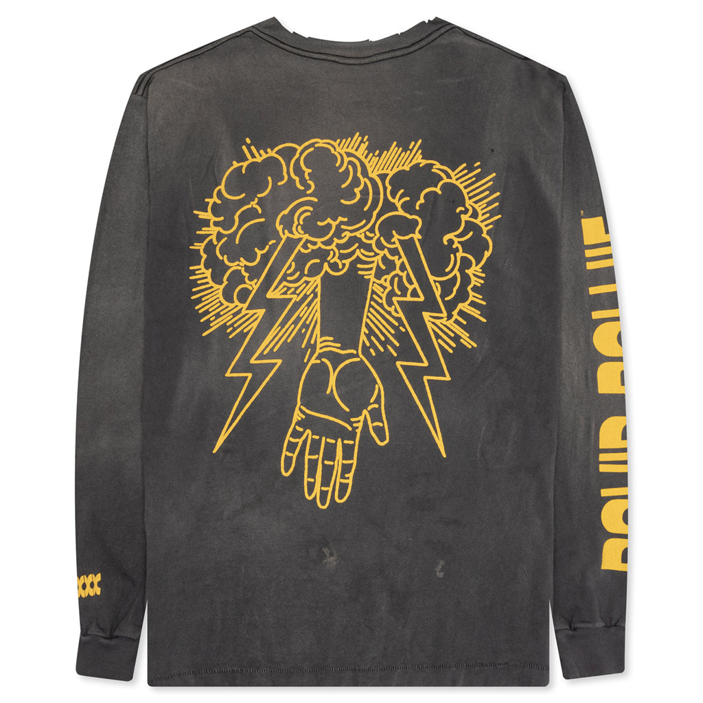 Saint Michael x David Bowie Hunky Dory L/S Tee - Black
