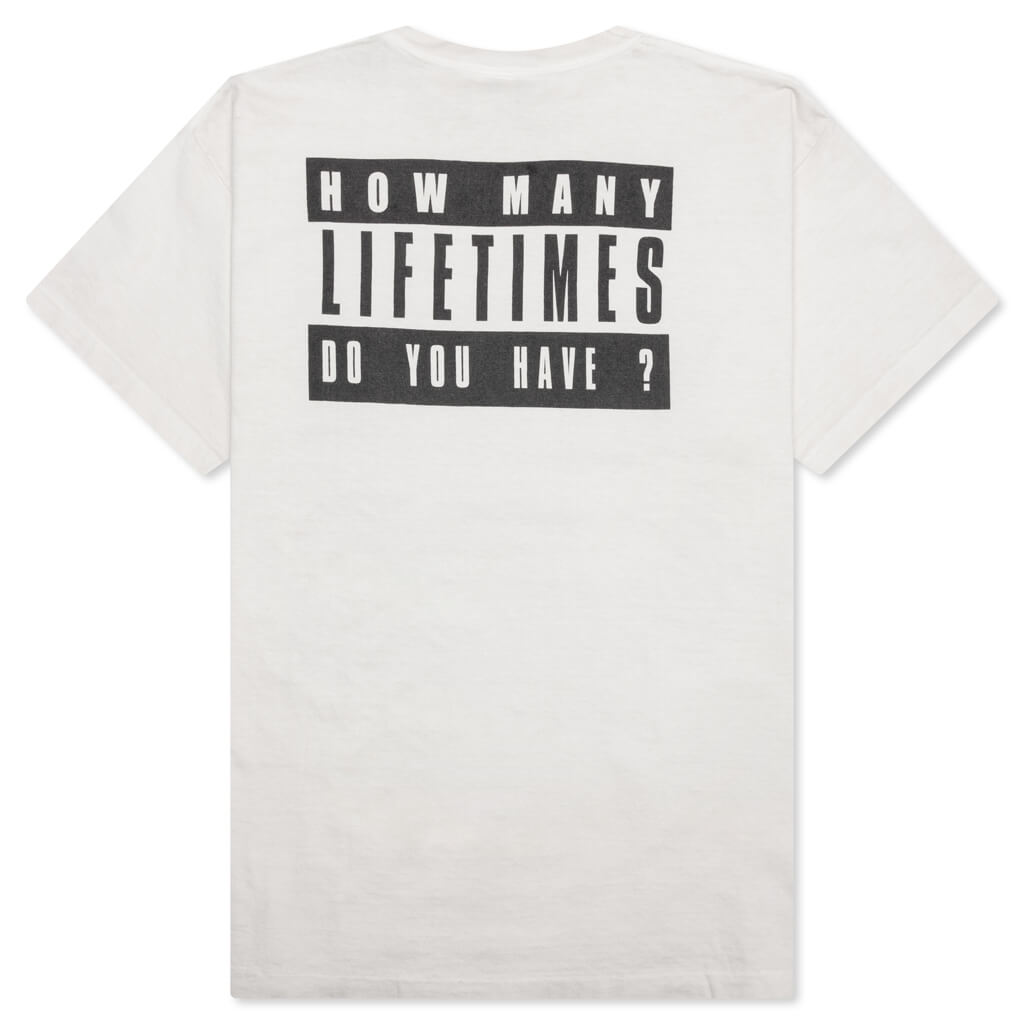 Saint Michael x Denim Tears Lives Tee  S/S Tee - White