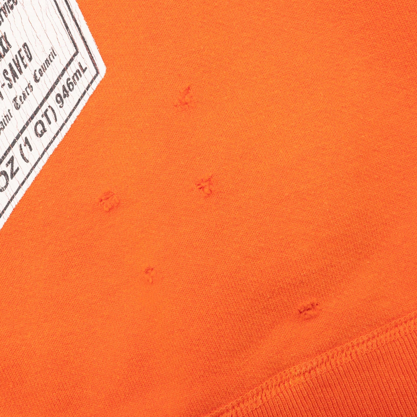 Saint Michael x Denim Tears Milk Pack Sweatshirt - Orange