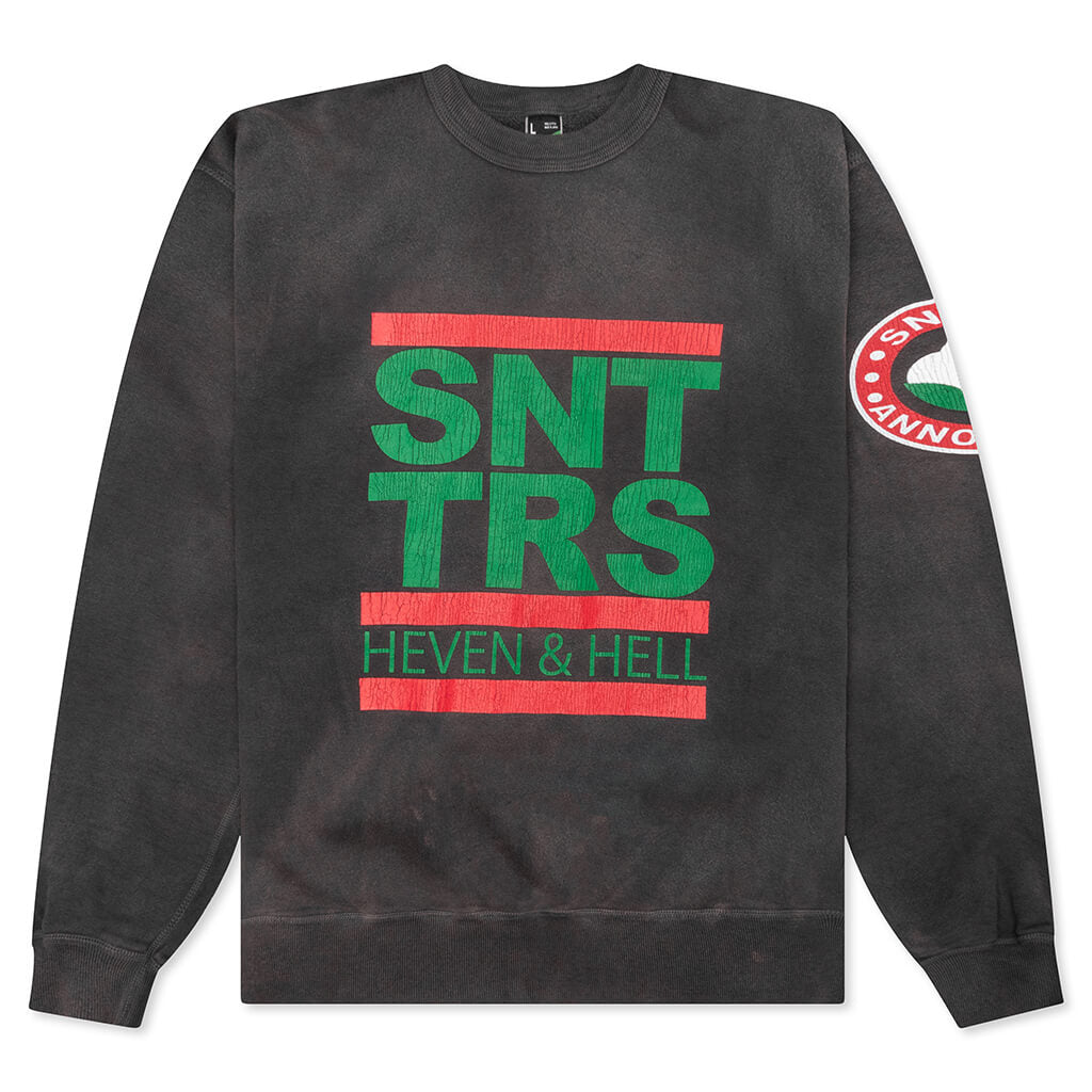 Saint Michael x Denim Tears STTRS Sweatshirt - Black