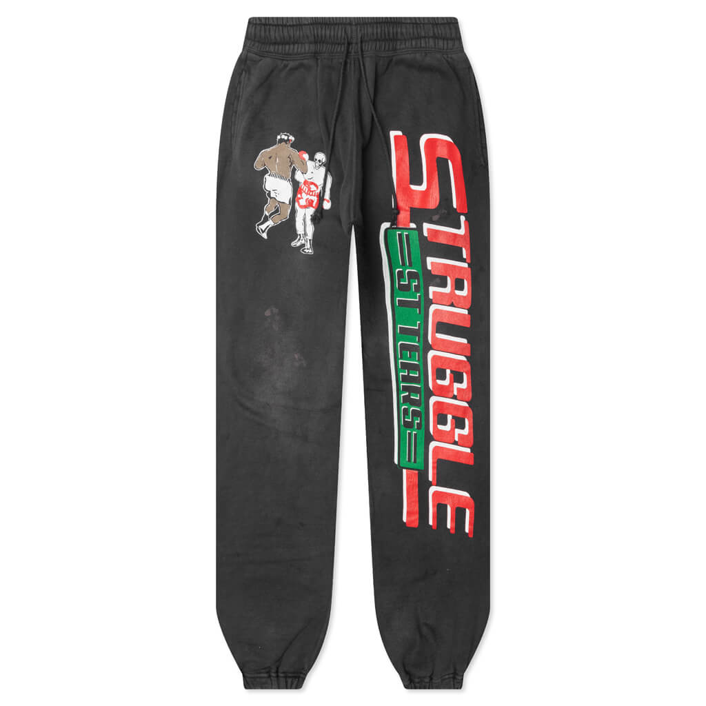 Saint Michael x Denim Tears Struggle Sweat Pants - Black
