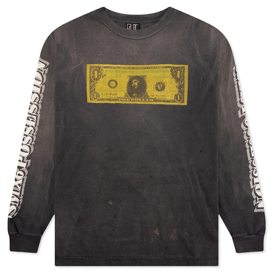 Saint Michael x Kosuke Kawamura $ L/S Tee - Black