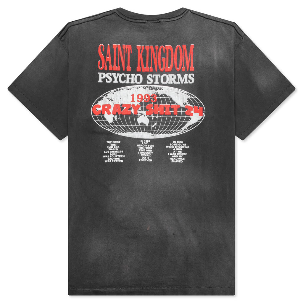 Saint Michael x Last Man St Kingdom S/S Tee - Black