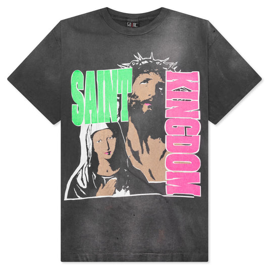 Saint Michael x Last Man St Kingdom S/S Tee - Black