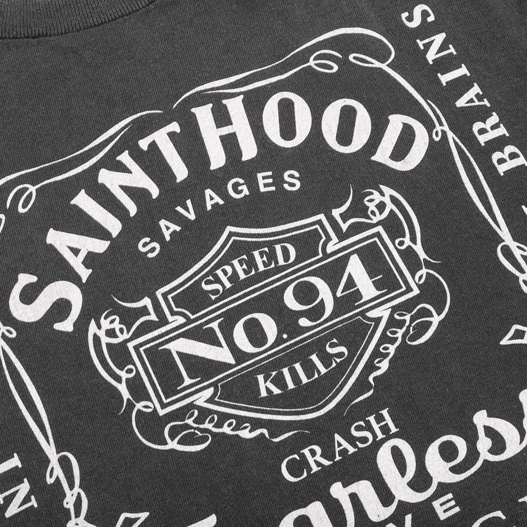 Saint Michael x Neighborhood Mx6 STHD Fearless S/S Shirt - Black