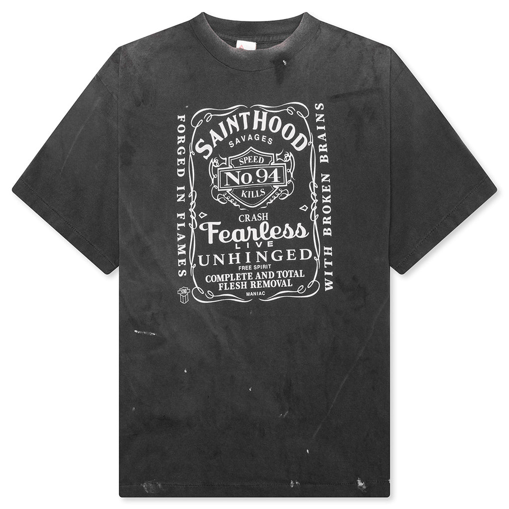 Saint Michael x Neighborhood Mx6 STHD Fearless S/S Shirt - Black