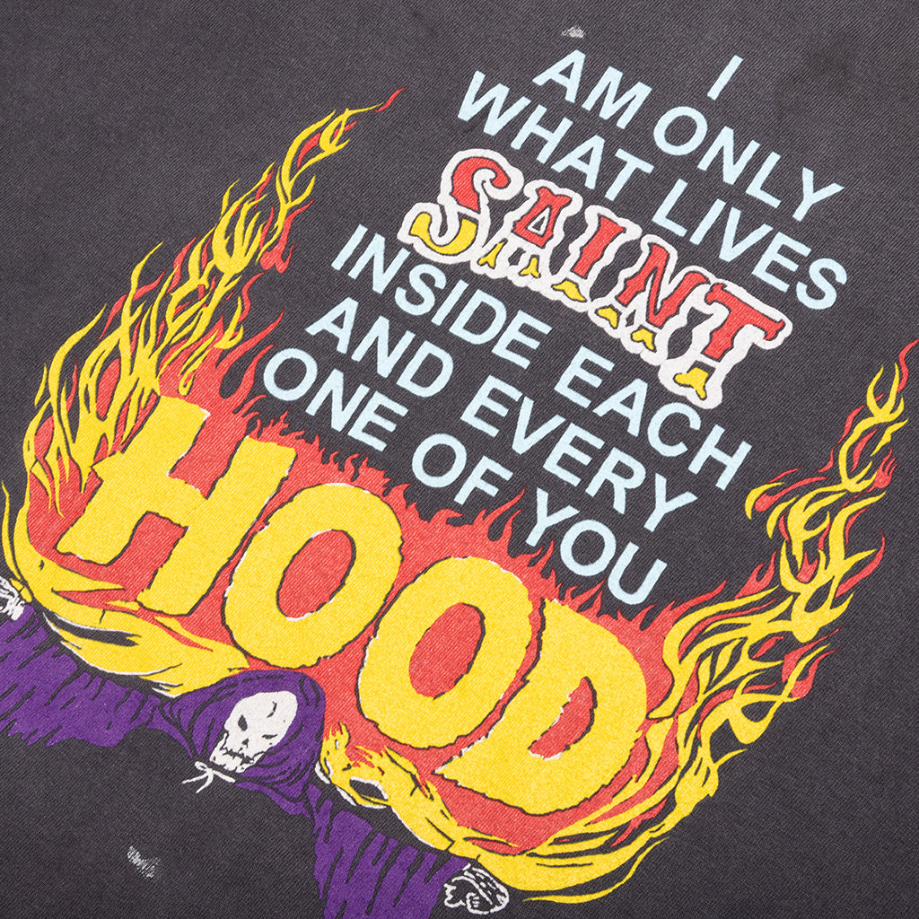 Saint Michael x Neighborhood Mx6 STHD Hood S/S Shirt - Black