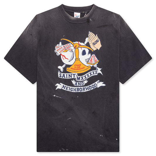 Saint Michael x Neighborhood Mx6 STHD Pray S/S Shirt - Black
