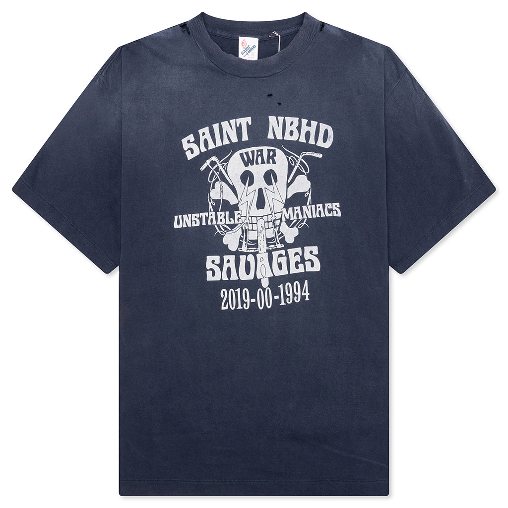Saint Michael x Neighborhood Mx6 STHD Saint NBHD S/S Shirt - Navy