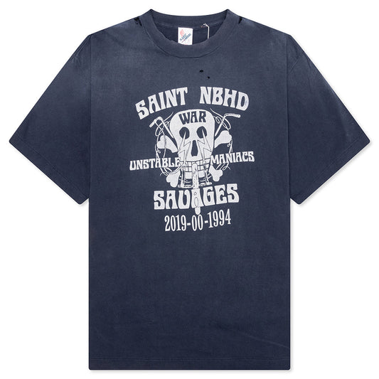 Saint Michael x Neighborhood Mx6 STHD Saint NBHD S/S Shirt - Navy