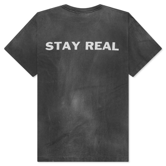 Saint Michael x Pay Money To My Pain Stay Real S/S Tee - Black