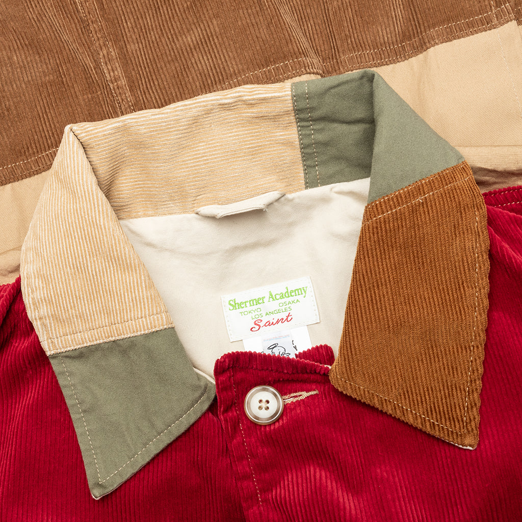 Saint Michael x Shermer Academy Safari Jacket - Multi