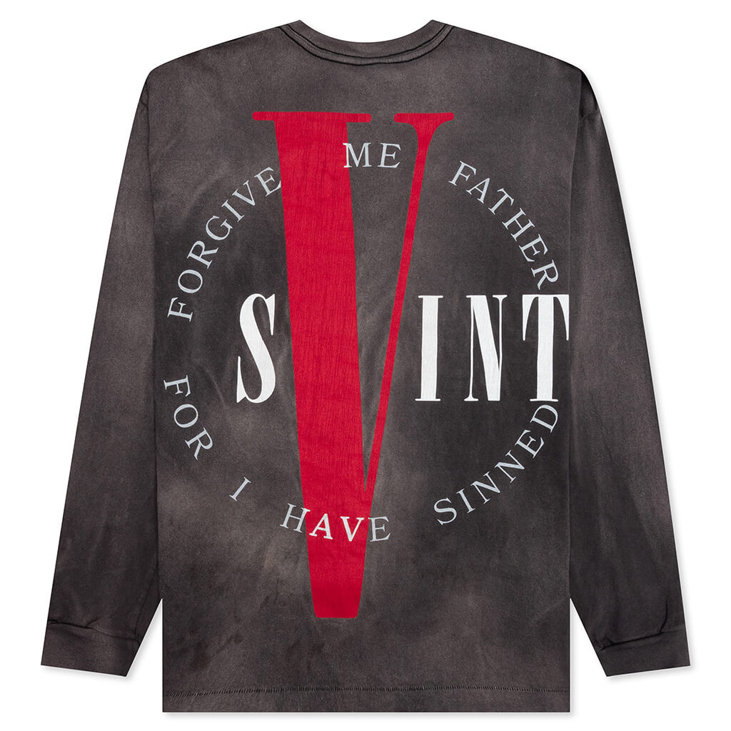 Saint Michael x Vlone L/S T-Shirt - Black