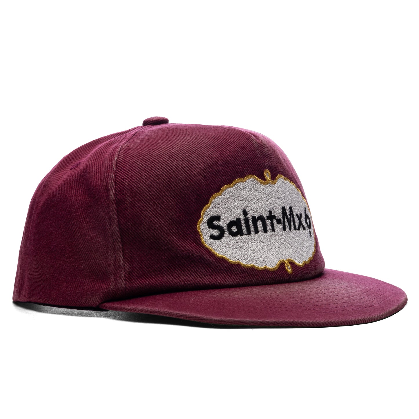5 Panel Eat Me Cap - Burgundy
