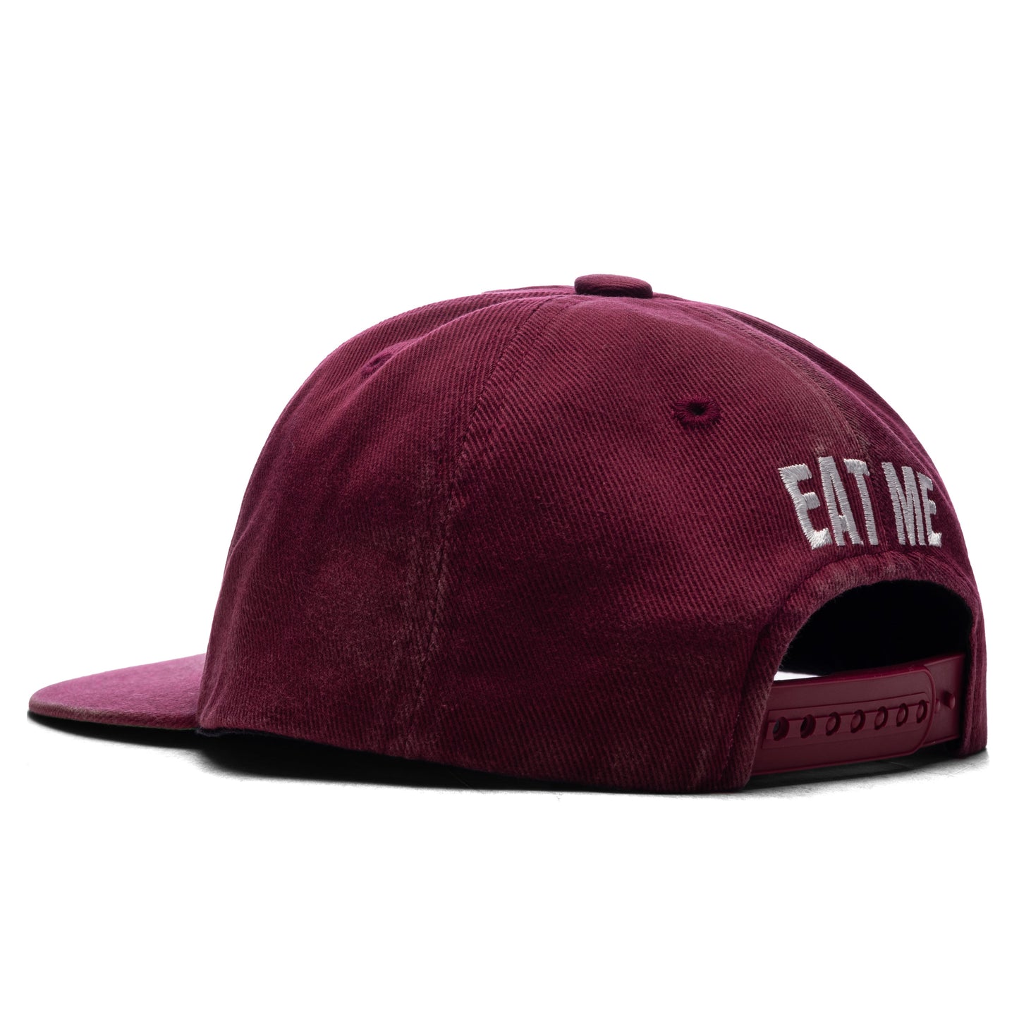 5 Panel Eat Me Cap - Burgundy