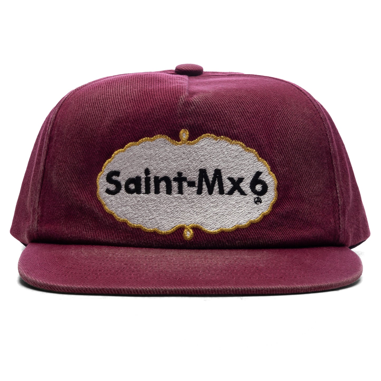 5 Panel Eat Me Cap - Burgundy