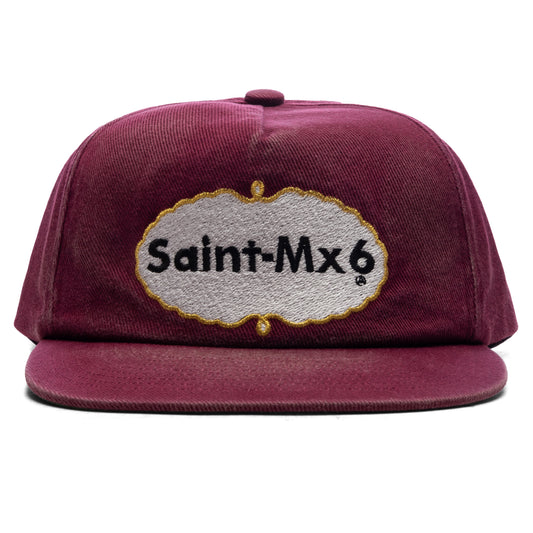 5 Panel Eat Me Cap - Burgundy